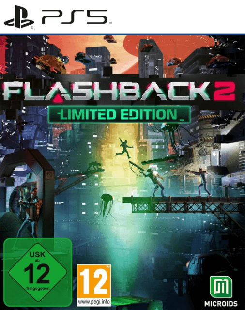 Flashback 2 [Limited Edition] back cover for Playstation 5